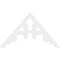 Ekena Millwork Pitch Vienna Architectural Grade PVC Gable Pediment, 60"W x 35"H x 1"P (14/12) GPP060X035X100VIE - alternate 4